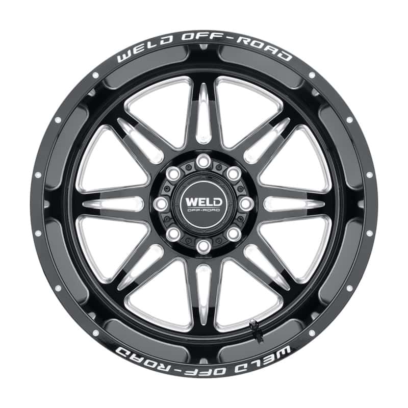 Weld — Weld Cheyenne W132 Series 20x10 / 8x170 BP / -18 Offset / 4.75 BS / 125.1 Bore - Gloss Black MIL - view 1
