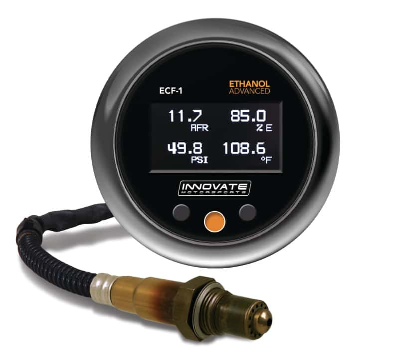 Innovate Motorsports — Innovate ECF-1 (Fuel) Ethanol Advanced Complete Gauge Kit
ECF-1 Ethanol Ga Kit - view 2