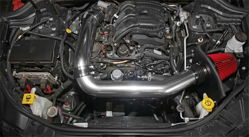 Spectre — Spectre 11-15 Jeep Grand Cherokee V6-3.6L F/I Air Intake Kit - Polished w/Red Filter
Spectre Air Intake K
Air Intake System - view 6