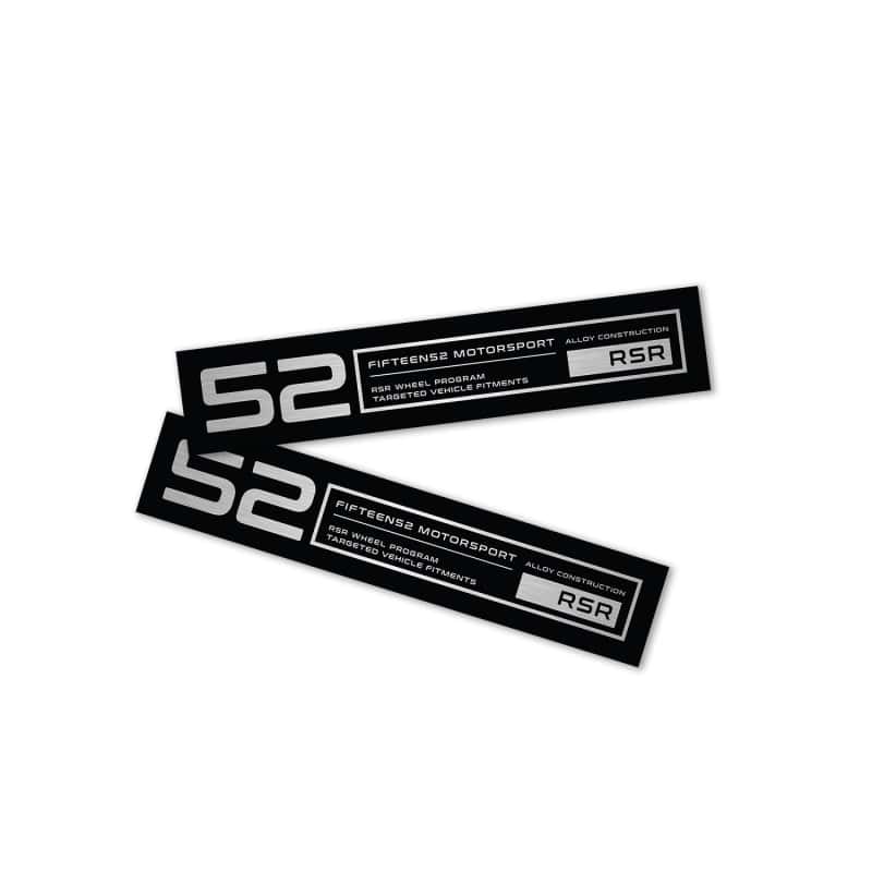 fifteen52 — fifteen52 Holeshot RSR Wheel Lip Decal Set of Four - Black
fft52-RSR-LIPDECAL-BLACK-SET - view 1