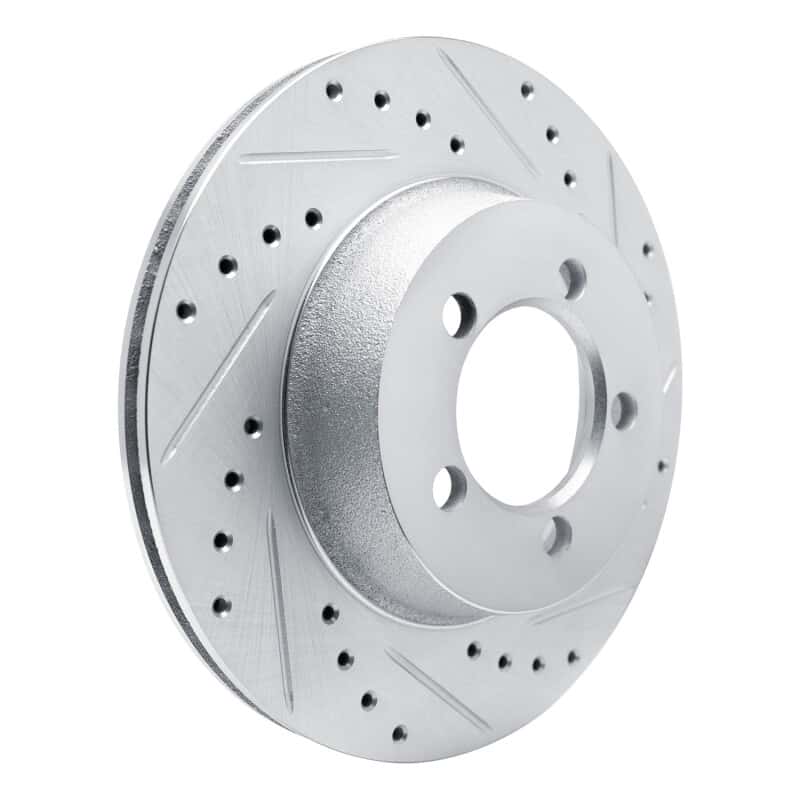 R1 Concepts — R1 1965-1972 Dodge Dart Front Right Drilled & Slotted Silver Brake Rotor
R1 Brake Rotor Drill - view 2