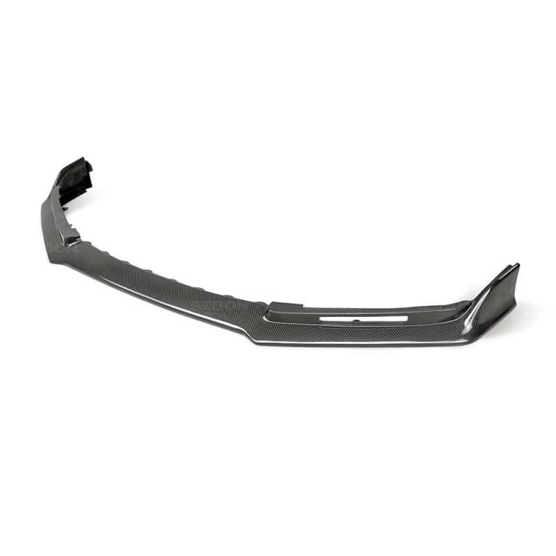 Seibon — Seibon 2017 Honda Civic Type-R TA-Style Gloss Carbon Fiber Front Bumper Lip - view 1