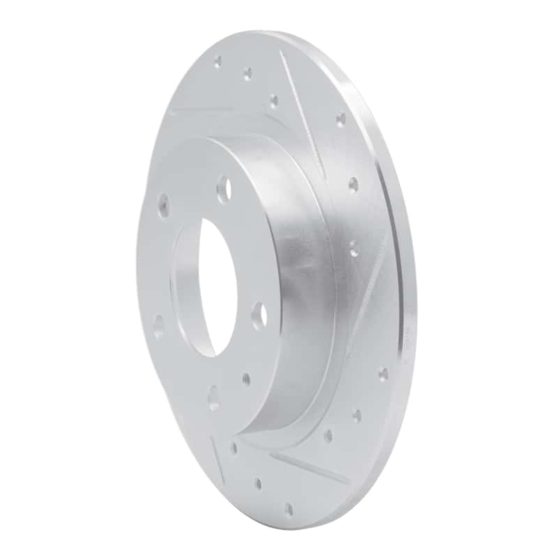 R1 Concepts — R1 93-03 Ford Probe Rear Right Drilled & Slotted Silver Brake Rotor
R1 Brake Rotor Drill - view 2