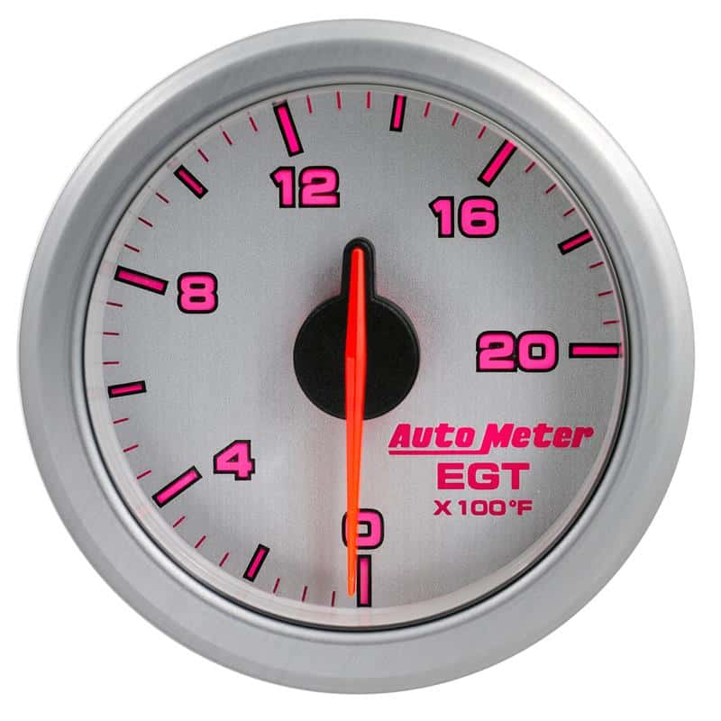 AutoMeter — Autometer Airdrive 2-1/16in EGT Gauge 0-2000 Degrees F - Silver
GA 2" EGT ARDRV SLVR - view 7
