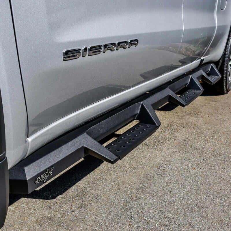 Westin — Westin 19-20 GM 1500 DC 6.5ft bed (Excludes LD/Limited) HDX Drop W2W Nerf Step Bars - Textured Black
Nerf/StepBarWTW - view 4