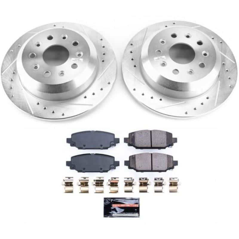 PowerStop — Power Stop 18-19 Jeep Wrangler Rear Z23 Evolution Sport Brake Kit - view 1