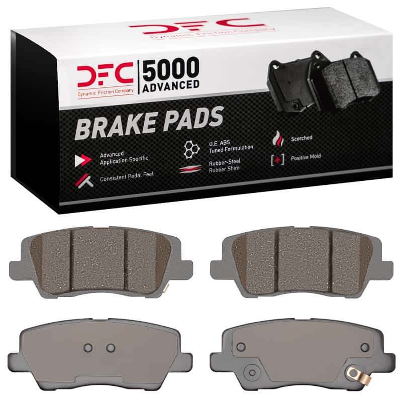 DFC — DFC 13-19 Cadillac CTS Rear 5000 Advanced Ceramic Brake Pads
DFC Brake Pad Set - view 1