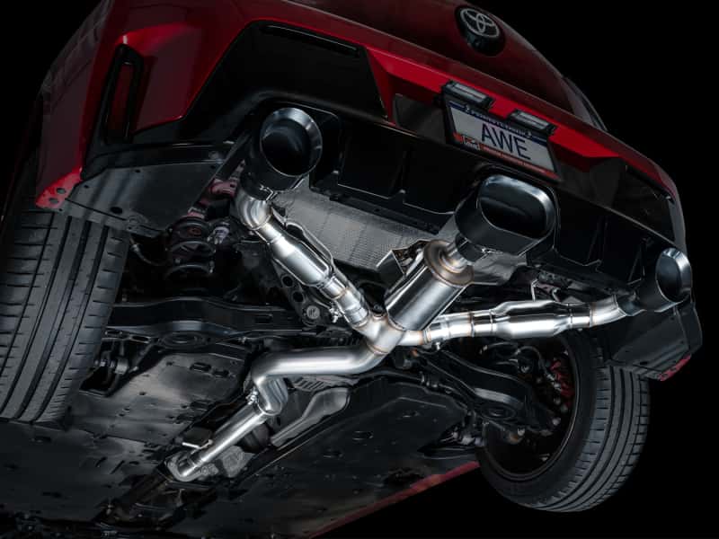 AWE Tuning — AWE Tuning 2023+ Toyota GR Corolla Track Edition Exhaust - Diamond Black Tips
Track Catback - view 19