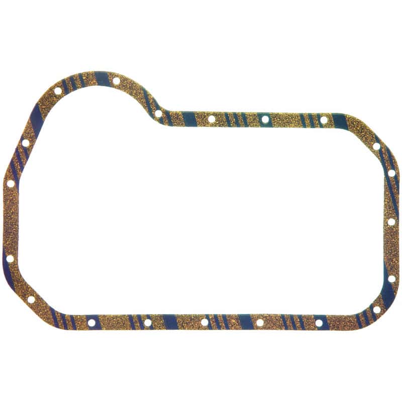 Fel-Pro — Fel-Pro Volkswagen Rabbit Pickup OS 20101 C Engine Oil Pan Gasket Set Blue Stripe cork-rubber - view 1