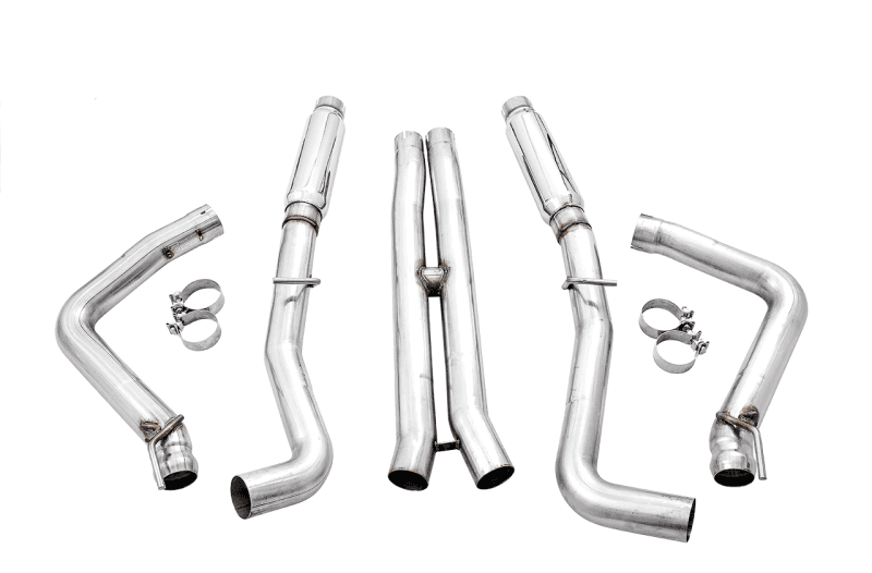 AWE Tuning — AWE Tuning 2015+ Dodge Challenger 6.4L/6.2L Supercharged Track Edition Exhaust - Use Stock Tips
Track Exhaust - view 4