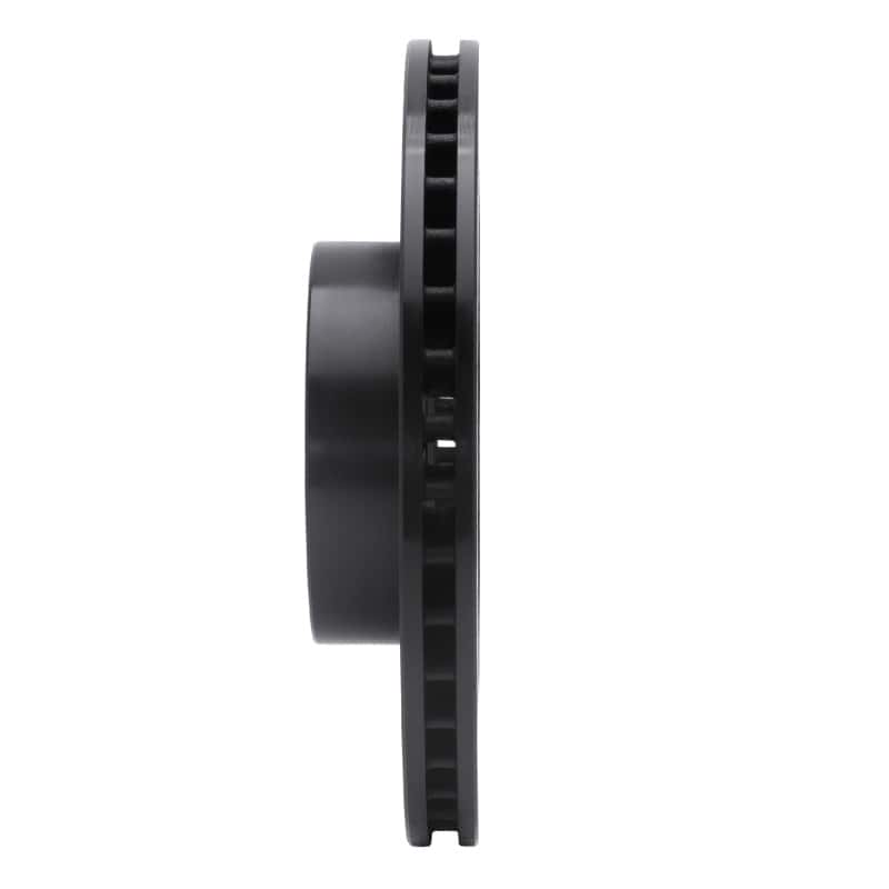 R1 Concepts — R1 90-16 Saab 9-2X Front Left Drilled & Slotted Black Brake Rotor
R1 Brake Rotor Drill - view 3