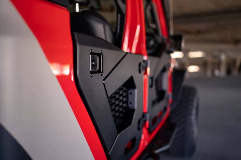 DV8 Offroad — DV8 Offroad 18-22 Jeep Wrangler JL/JT Spec Series Half Doors - Rear Set - view 3