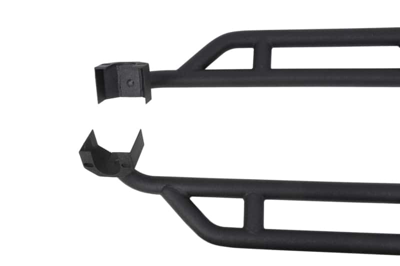 Fishbone Offroad — Fishbone Offroad 07-18 Jeep JK 2 Door Wrangler JK Steel Rock Sliders - Blk Textured Powdercoat - view 5