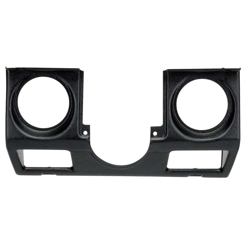 AutoMeter — Autometer 87-95 Jeep Wrangler YJ 3-3/8in Tachometer/Speedometer Black Dual Cluster Bezel
3-3/8" DUAL DASH RPL - view 1