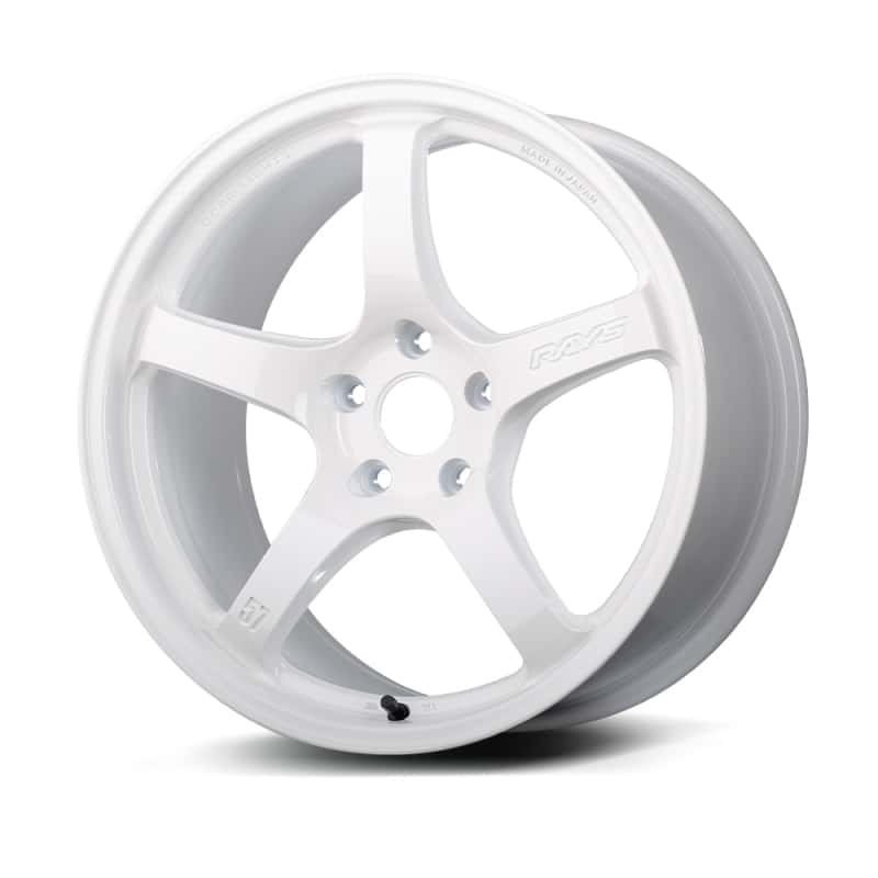 Gram Lights — Gram Lights 57CR 18x9.5 +38 5x114.3 Ceramic White Pearl Wheel - view 1
