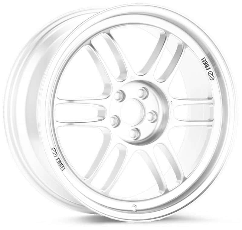 Enkei — Enkei RPF1 17x9 5x114.3 22mm Offset 73mm Bore Vanquish White Wheel
enk379-790-6522WP - view 3