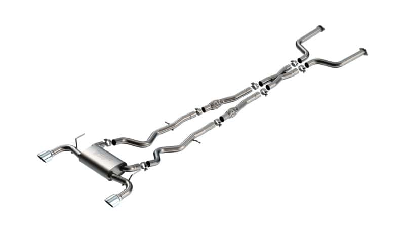 Borla — Borla 16-24 Infinity Q50 (Auto V6) S Type Cat Back - Chrome Tip
Cat-Back System - view 1
