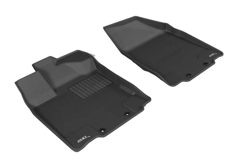 3D MAXpider — 3D MAXpider 2013-2020 Nissan/Infiniti Pathfinder/QX60/JX Kagu 1st Row Floormat - Black
Floor Mat Set - view 1