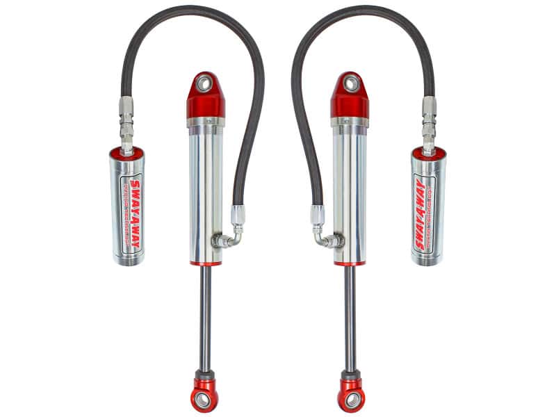aFe — aFe 97-17 Nissan Patrol Sway-A-Way 2.5in Rear Shock Kit w/ Remote Reservoir for OE Ride Height
Sway-A-Way Shock Kit - view 1