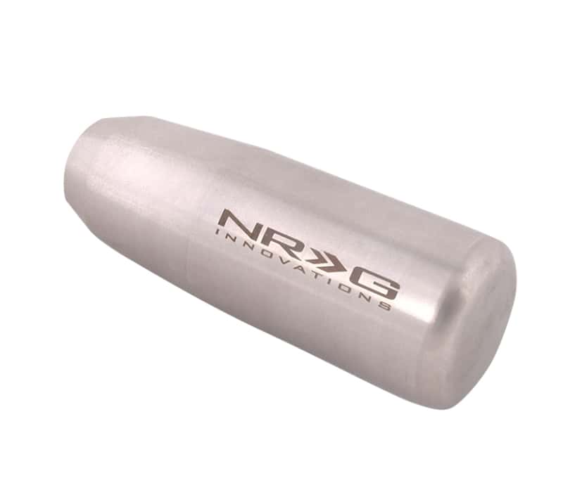 NRG — NRG Universal Short Shifter Knob - 3.5in. Length / Heavy Weight .85Lbs. - Silver - view 2