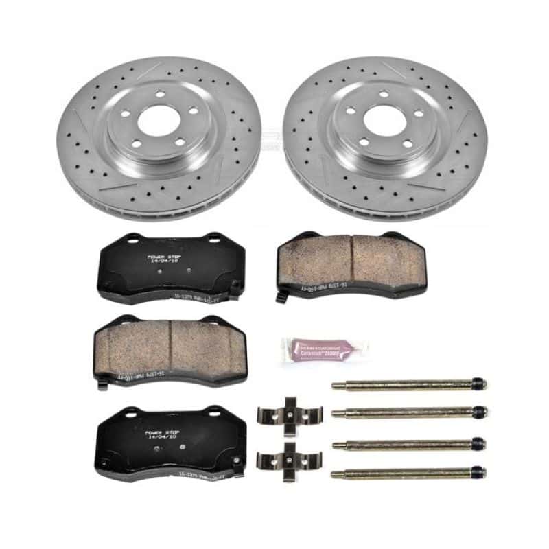 PowerStop — Power Stop 08-10 Chevrolet Cobalt Front Z23 Evolution Sport Brake Kit - view 1