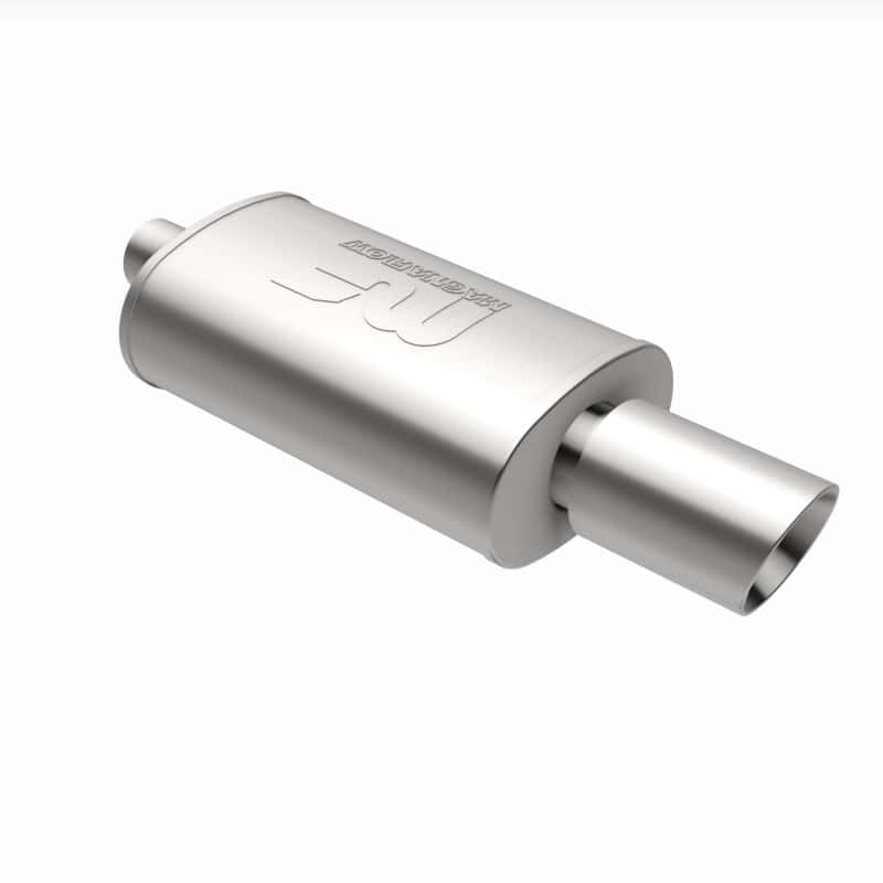 Magnaflow — MagnaFlow Muffler W/Tip Mag SS 14X5X8 2.25/4.
Straight Through - view 22
