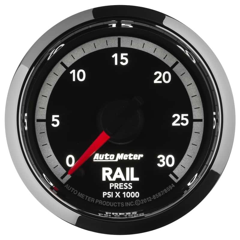 AutoMeter — Autometer Factory Match Dodge 6.7L 4th Gen Fuel Rail Pressure Gauge 2-1/16in FSE
2-1/16" RAIL PRESS, - view 8