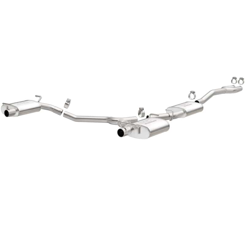 Magnaflow — MagnaFlow Cat-Back SS Dual Split Rear Exit 2015 Dodge Charger/Chrysler 300C 3.6L V6 (Uses OEM Tips)
Cat-Back - view 1