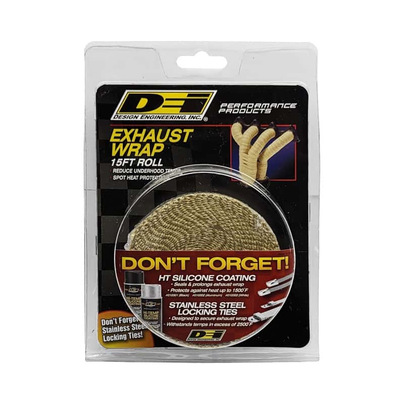 DEI — DEI Exhaust Wrap 1in x 15ft - Tan
Exhaust Wrap Kit - view 4
