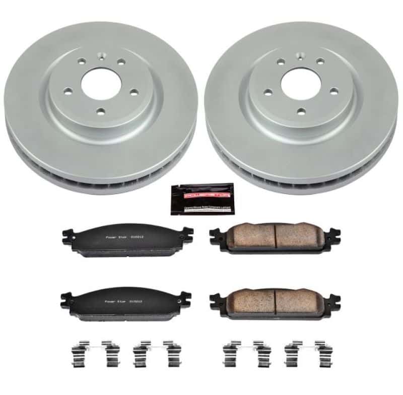 PowerStop — Power Stop 09-11 Ford Flex Front Z17 Evolution Geomet Coated Brake Kit - view 1