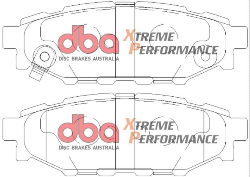 DBA — DBA 08 Subaru WRX XP650 Rear Brake Pads
Brake Pad - view 4