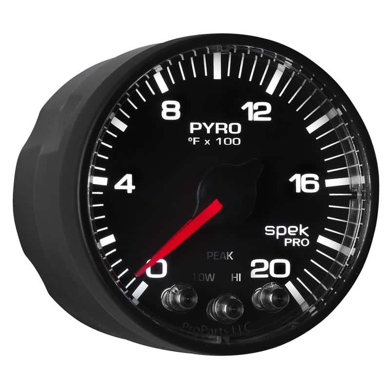 AutoMeter — Autometer Spek-Pro 52.4mm 0-2000F Digital Stepper Motor Pyrometer Gauge
GA 2" EGT BFB SPEK - view 8