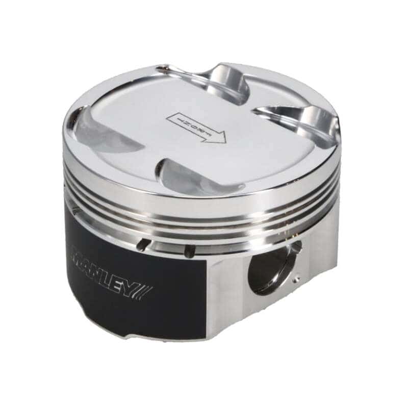 Manley Performance — Manley Toyota Supra Turbo (2JZGTE) 87mm +1.0mm Oversized Bore 9:1 Dish Piston Set with Ring
Piston Set - view 3