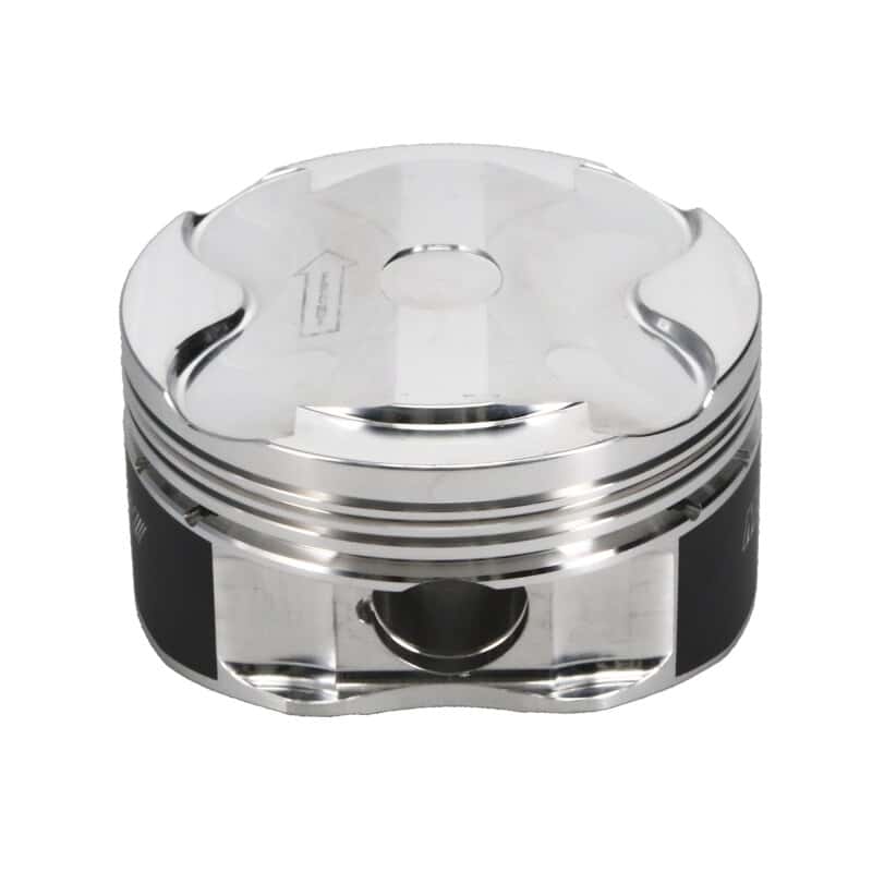 Manley Performance — Manley 2018+ Ford Coyote 5.0L DOHC +1cc Dish 3.662in Bore 11:1 CR Platinum Extreme Duty Piston Set
Piston Set - view 4