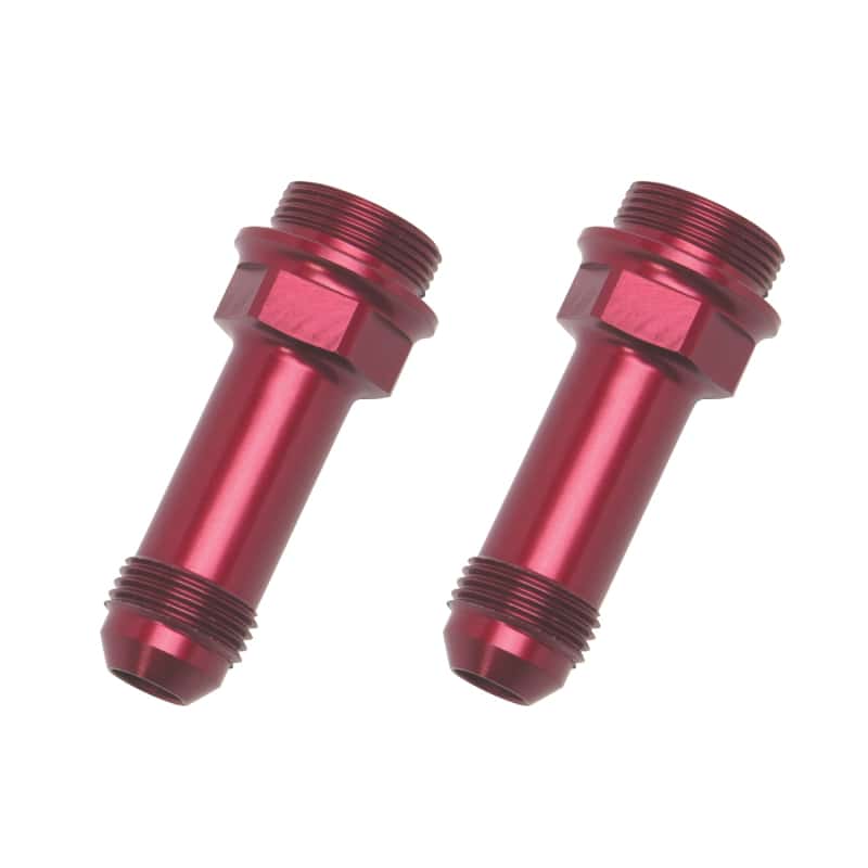 Russell — Russell Performance 7/8in -20 x -8 AN Male Flare Extended (2 pcs.) (Red/Blue)
CrbAdptFitting - view 2