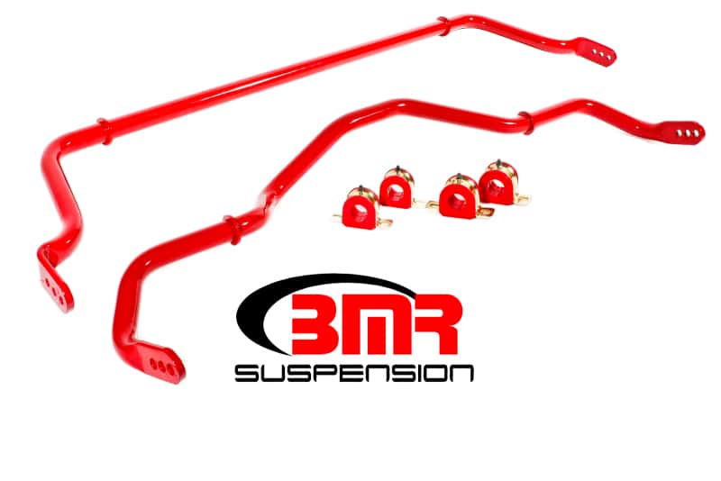 BMR Suspension — BMR 16-17 6th Gen Camaro Front & Rear Sway Bar Kit w/ Bushings - Red
Sway Bar Kit - view 1