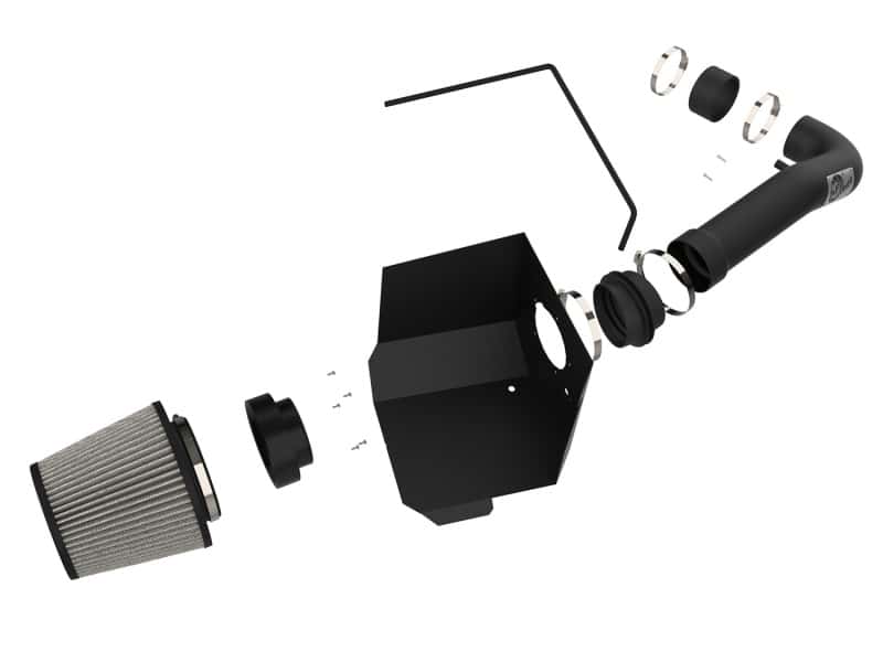 aFe — aFe Magnum FORCE Stage-2 Pro DRY S Cold Air Intake System 09-13 Chevrolet Silverado V8-5.3L
Magnum FORCE Intake - view 5