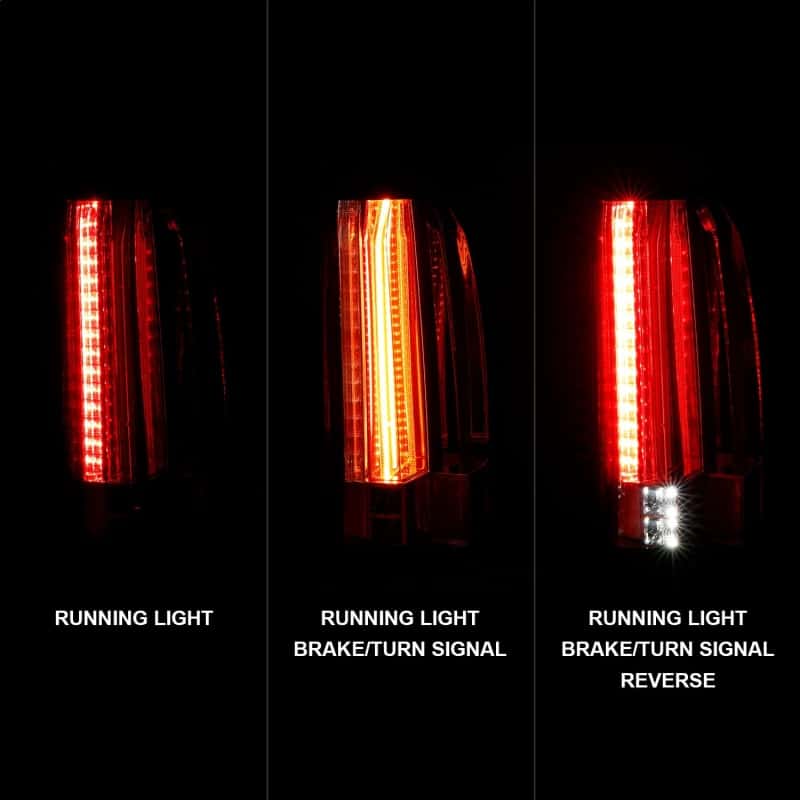ANZO — ANZO 2015-2017 Chevrolet Suburban/Tahoe LED Taillights Chrome
Tail Light Set
TailLightSet - view 3