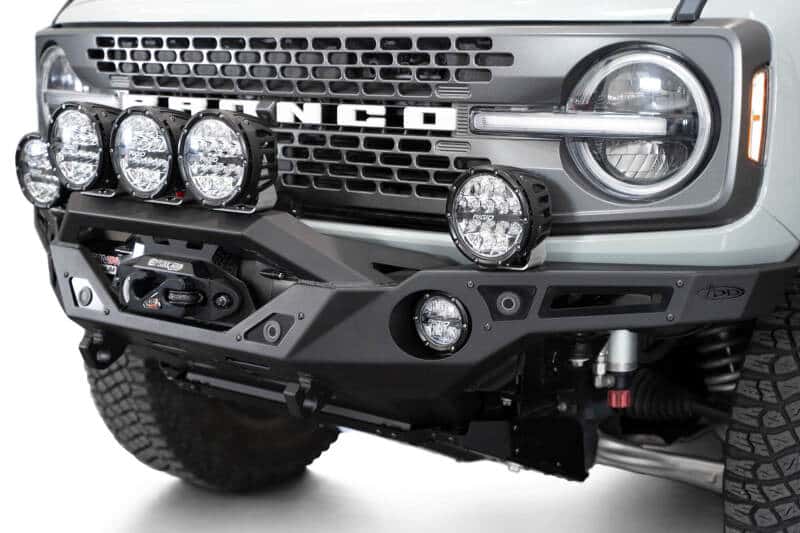 Addictive Desert Designs — Addictive Desert Designs 21-23 Ford Bronco Krawler Front Bumper
Bumper- Front - view 35