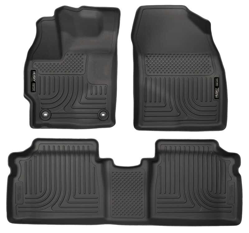 Husky Liners — Husky Liners 2015 Toyota Prius WeatherBeater Black Front & 2nd Seat Floor Liners
Floor Liners - view 1