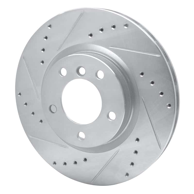 R1 Concepts — R1 95-02 BMW Z3 Right Front Drilled & Slotted Silver Brake Rotor
R1 Brake Rotor Drill - view 2