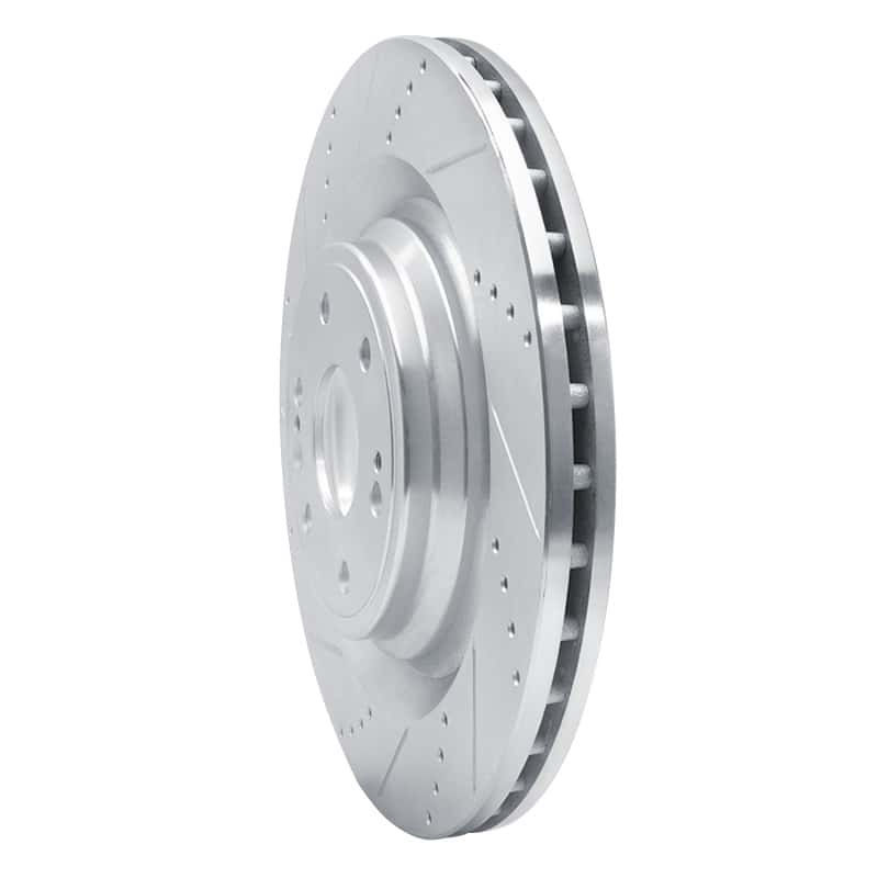 R1 Concepts — R1 14-20 Cadillac Escalade ESV Front Left Drilled & Slotted Silver Brake Rotor
R1 Brake Rotor Drill - view 2