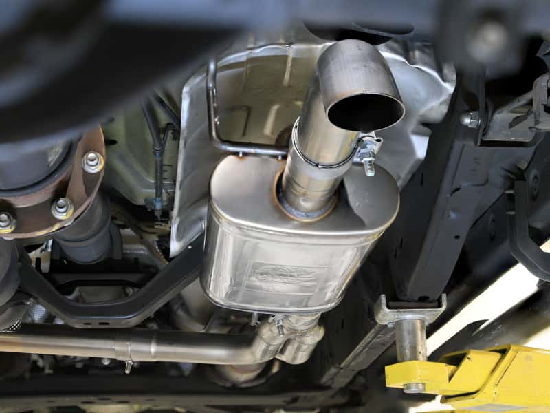 aFe — aFe 2022+ Nissan Frontier V6 ROCK BASHER SS Cat-Back Exhaust System
Cat-Back Exhaust - view 7