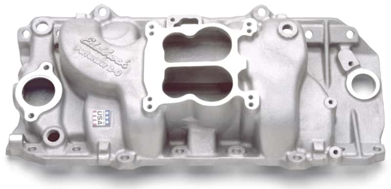 Edelbrock — Edelbrock Performer 2-O w/ O EGR Manifold
MANIFOLD - view 2