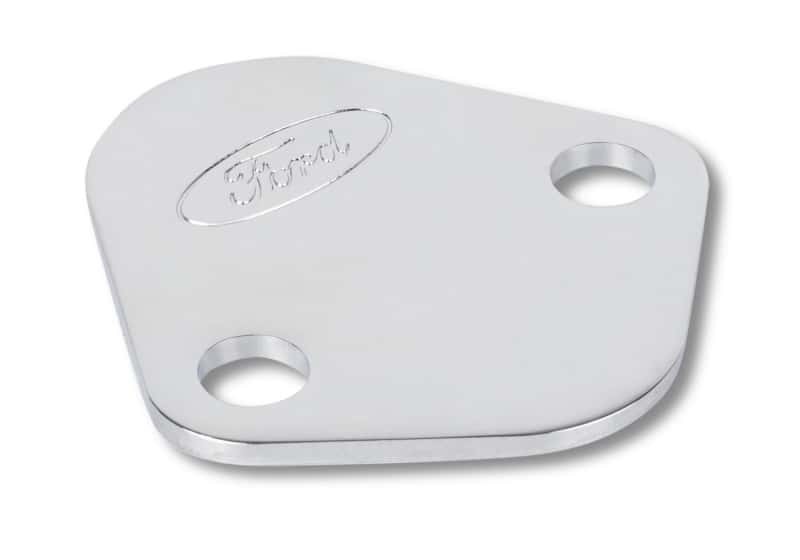 Ford Racing — Ford Racing Ford Logo Fuel Pump Blockoff Plate - Chrome
FuelPmpBlk-OffPlt - view 8