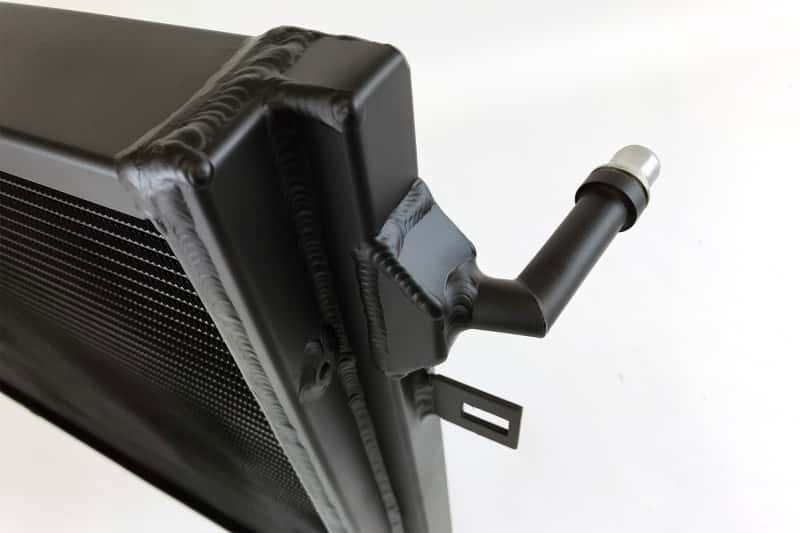 CSF — CSF BMW B58/B48 Front Mount Triple-Pass Heat Exchanger w/Rock Guard - Black
CSF Heat Exchanger
8131B
 - view 3