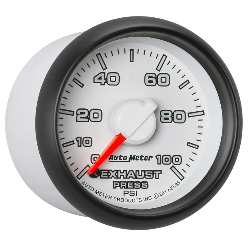 AutoMeter — Autometer Factory Match Exhaust Pressure Gauge 2-1/16in 0-100 PSI FSE Dodge
2-1/16" EXHAUST PRES - view 11