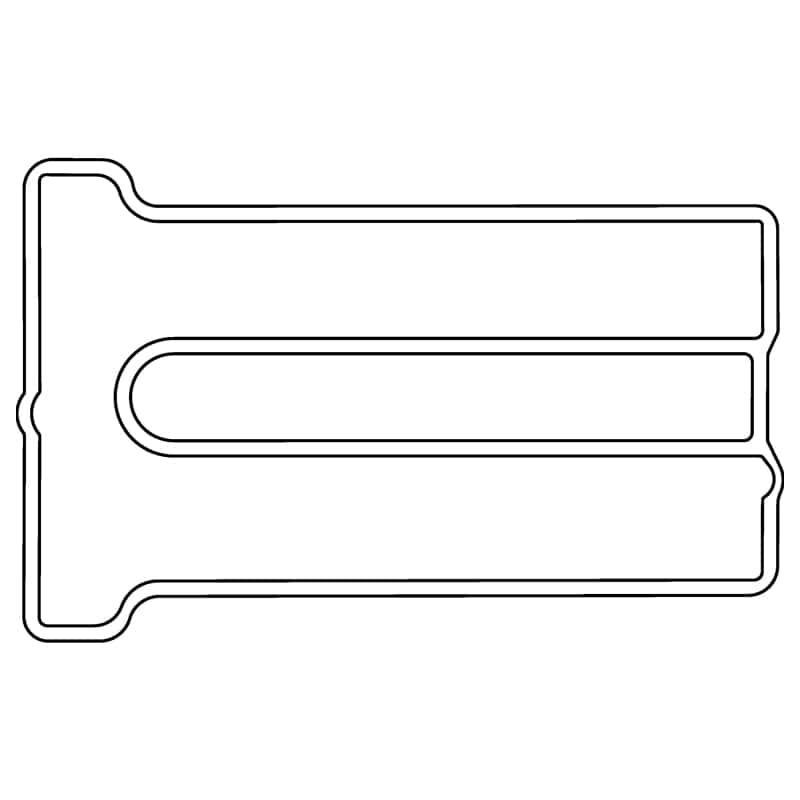 Cometic Gasket — Cometic Lotus Twin Cam .060in AFM Valve Cover Gasket - Chain Driven
Valve Cover Gasket - view 2
