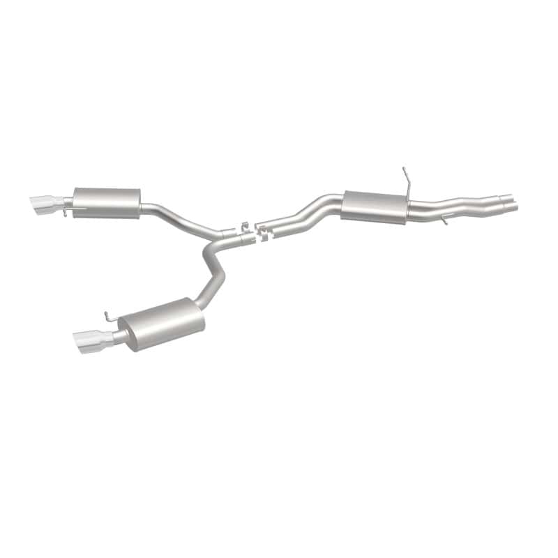 Magnaflow — MagnaFlow Sys C/B 12-15 Audi A6 / A7 3.0L V6 SS 2.5in Dual Split Rear Ext 4in Tips
Cat-Back - view 7