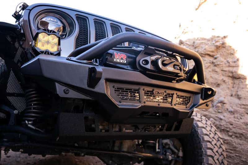 DV8 Offroad — DV8 Offroad 18-23 Wrangler JL/Gladiator JT Spec Series Front Bumper - view 2